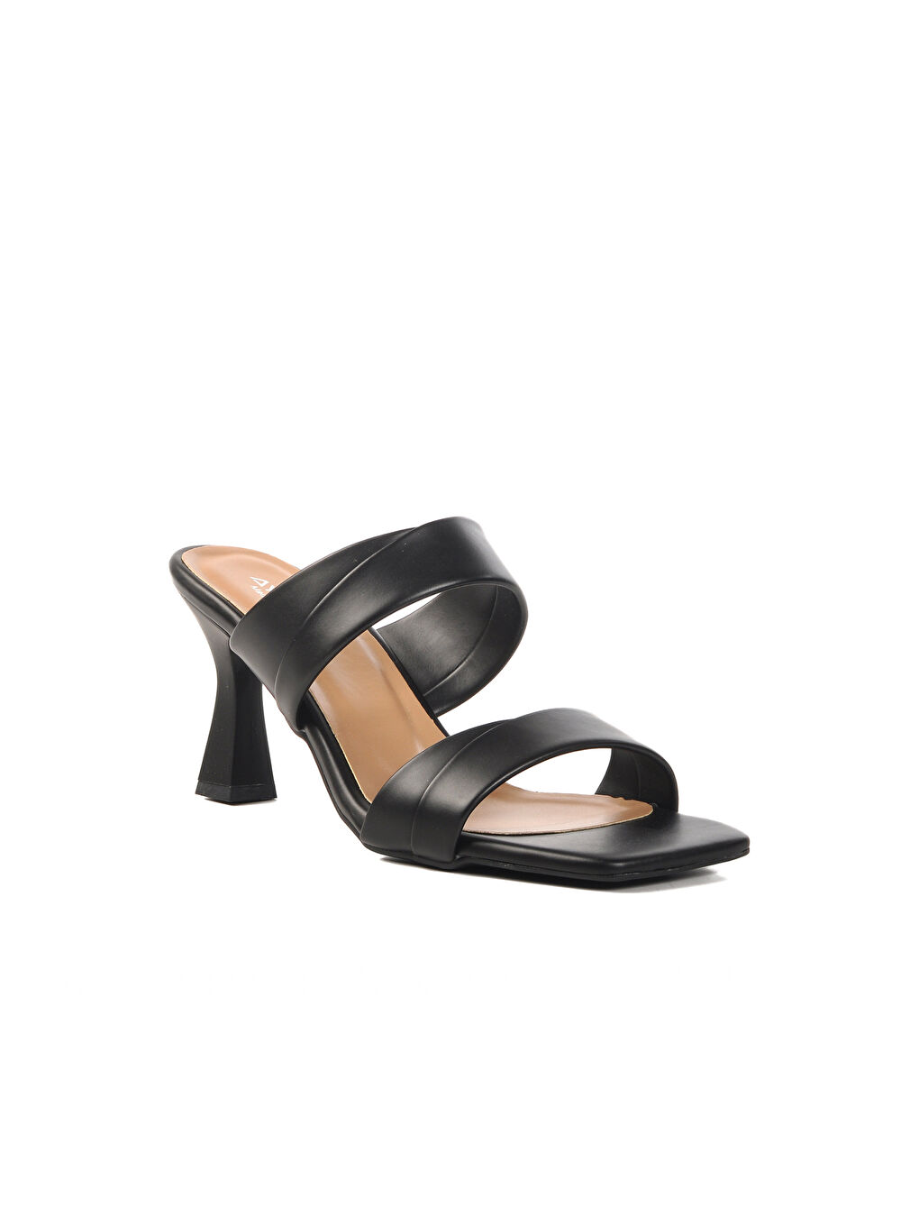 Siyah Kadın Topuklu Terlik 576006 Z-2