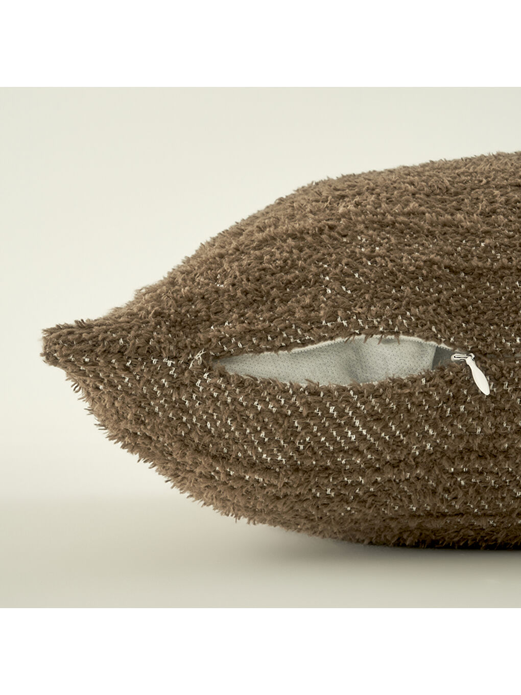 Pietra Basic Dolgulu Kırlent Kahverengi (43x43 cm)-2