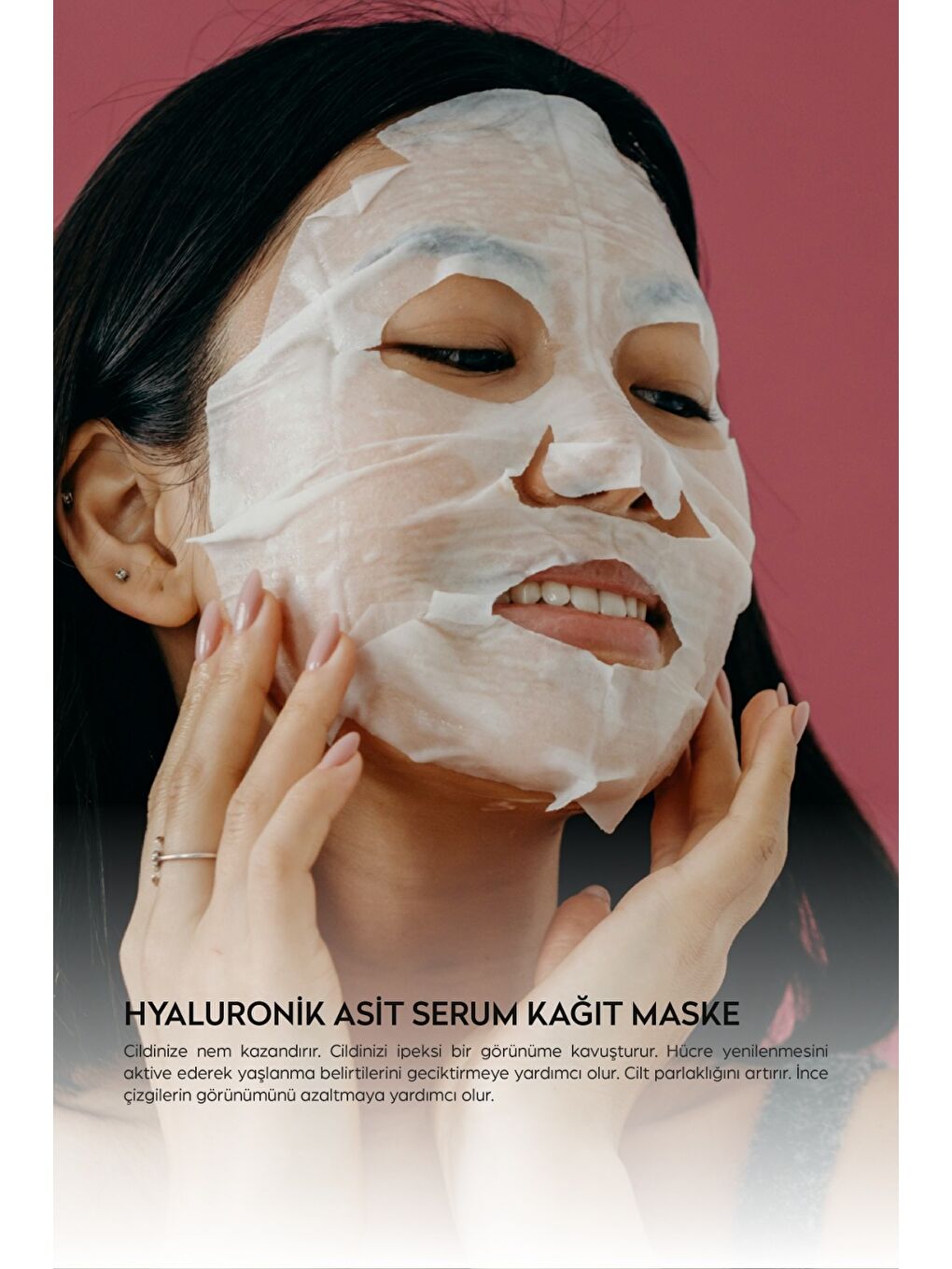 DERMOKIL Kağıt Maske Hyaluronik Asit - 1