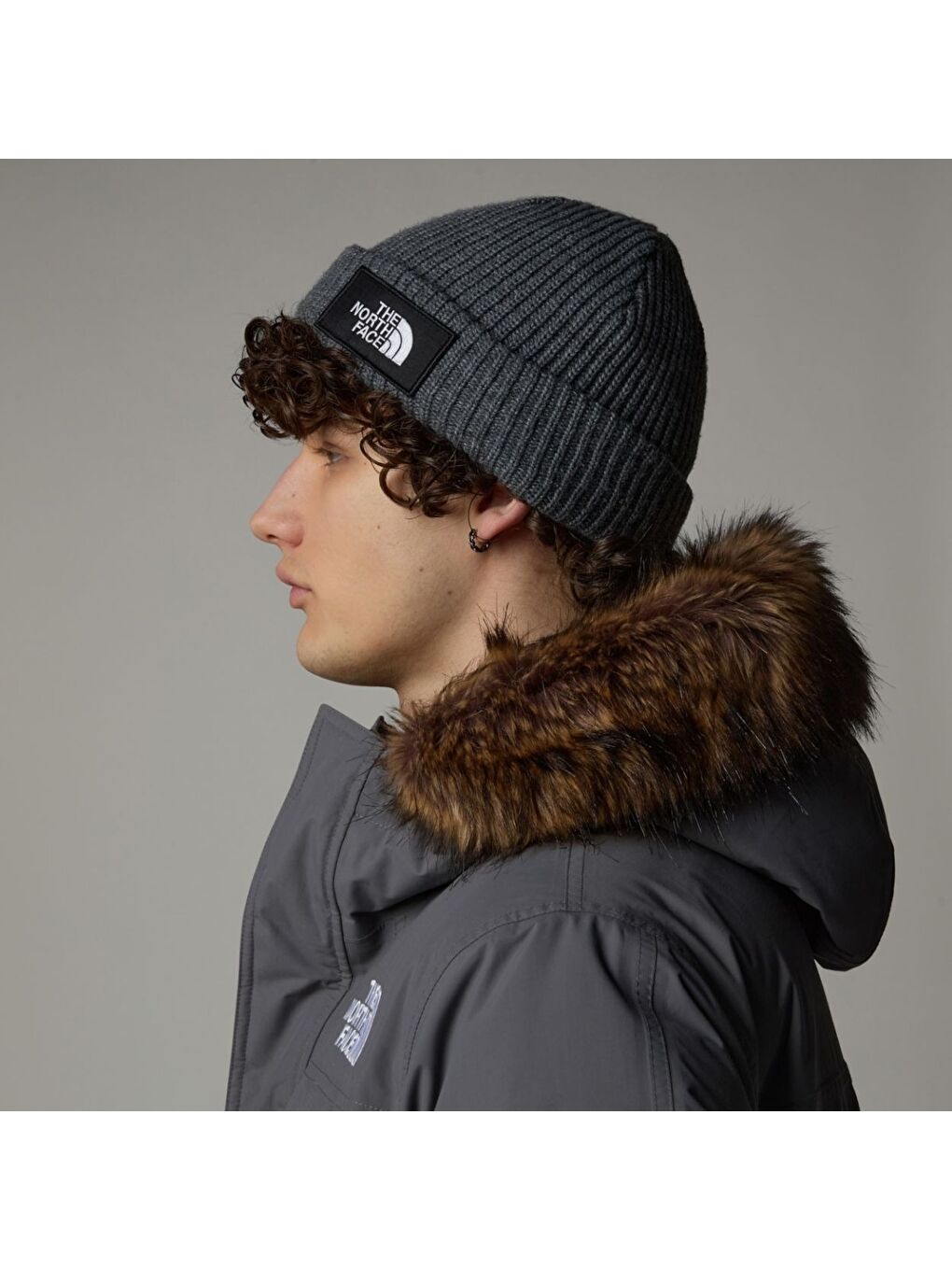 The North Face Salty Lined Unisex Gri Bere - 2