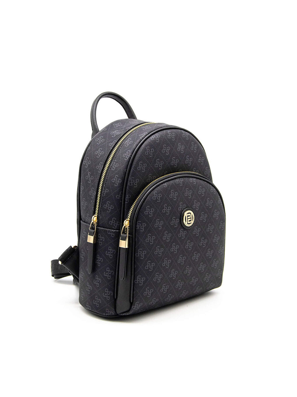 Siyah Kadın 1062-45481 SILVER POLO SIRT ÇANTASI M178 SİYAH-MAT SİYAH-1