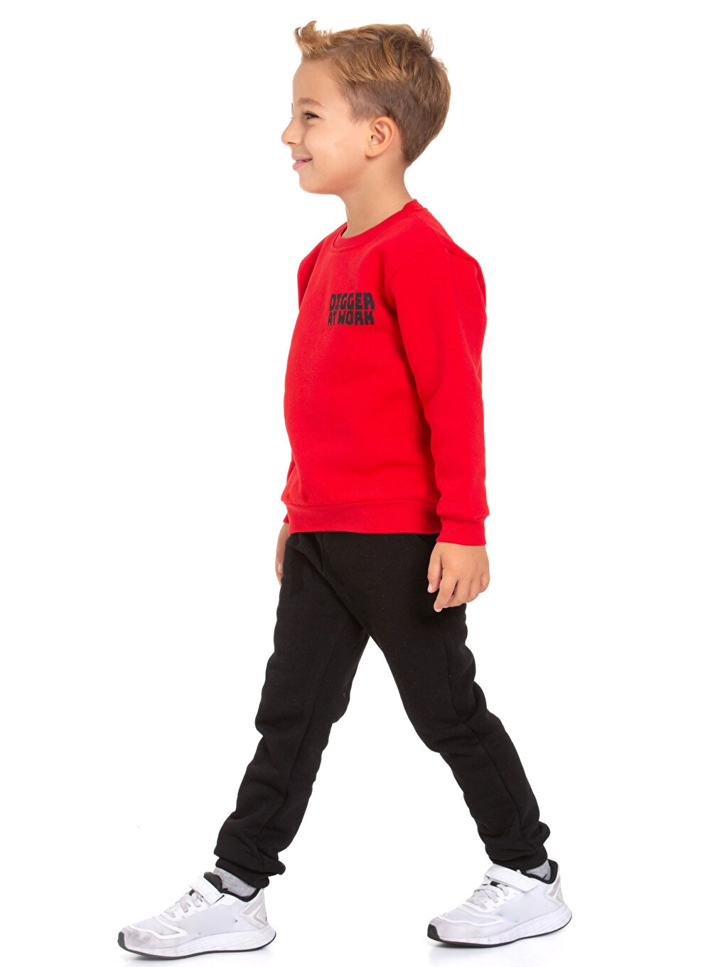 Kırmızı Digger Baskılı Takım 74100-3