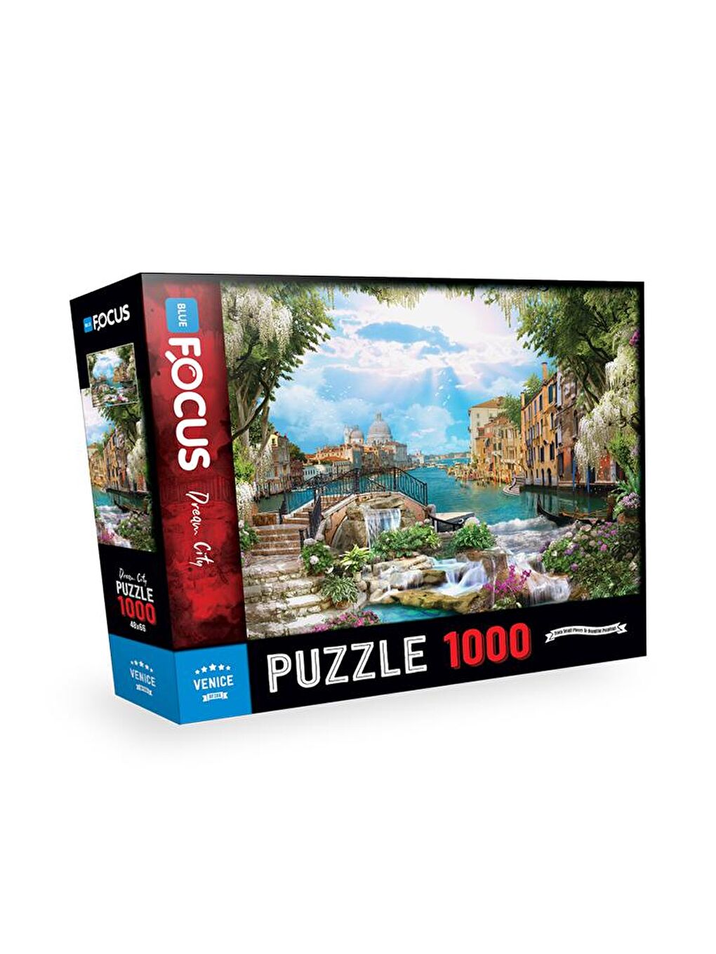 Blue Focus Karışık 1000 Parça Puzzle - Venedik (Venice) - 1