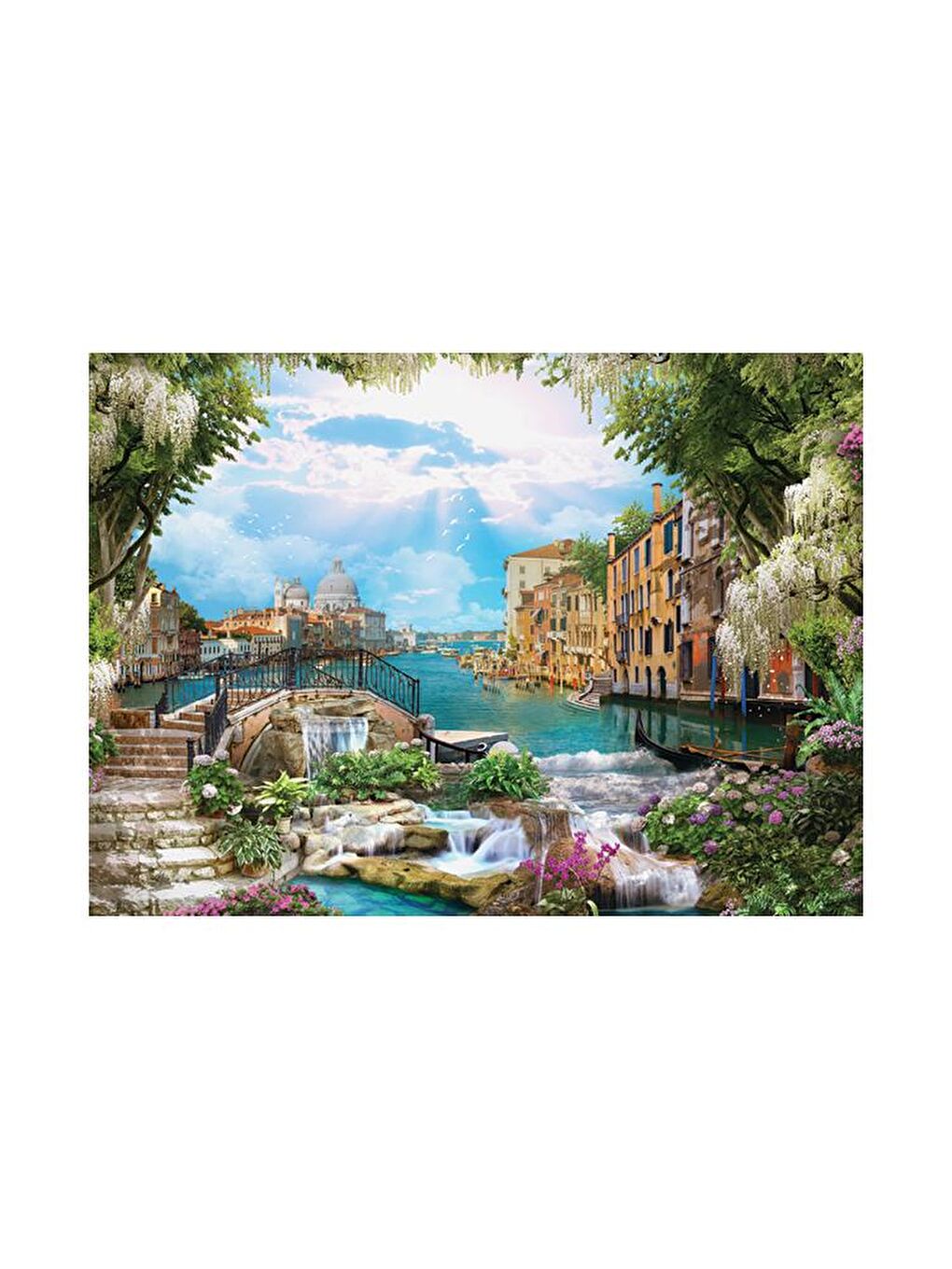 Blue Focus Karışık 1000 Parça Puzzle - Venedik (Venice) - 3