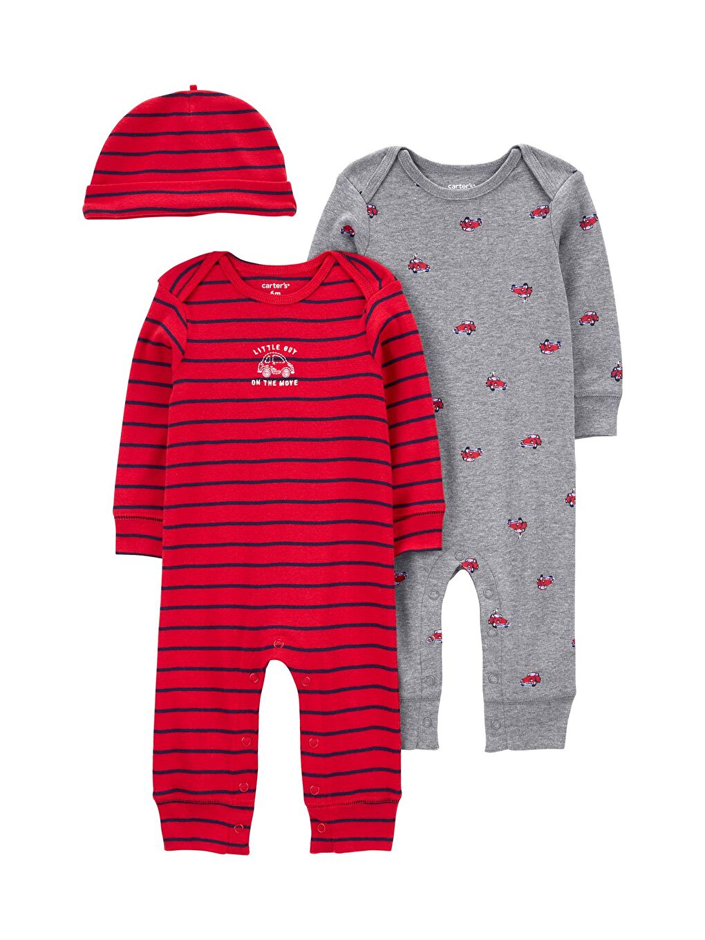 Karışık Erkek Bebek Tulum Set 3'lü Paket