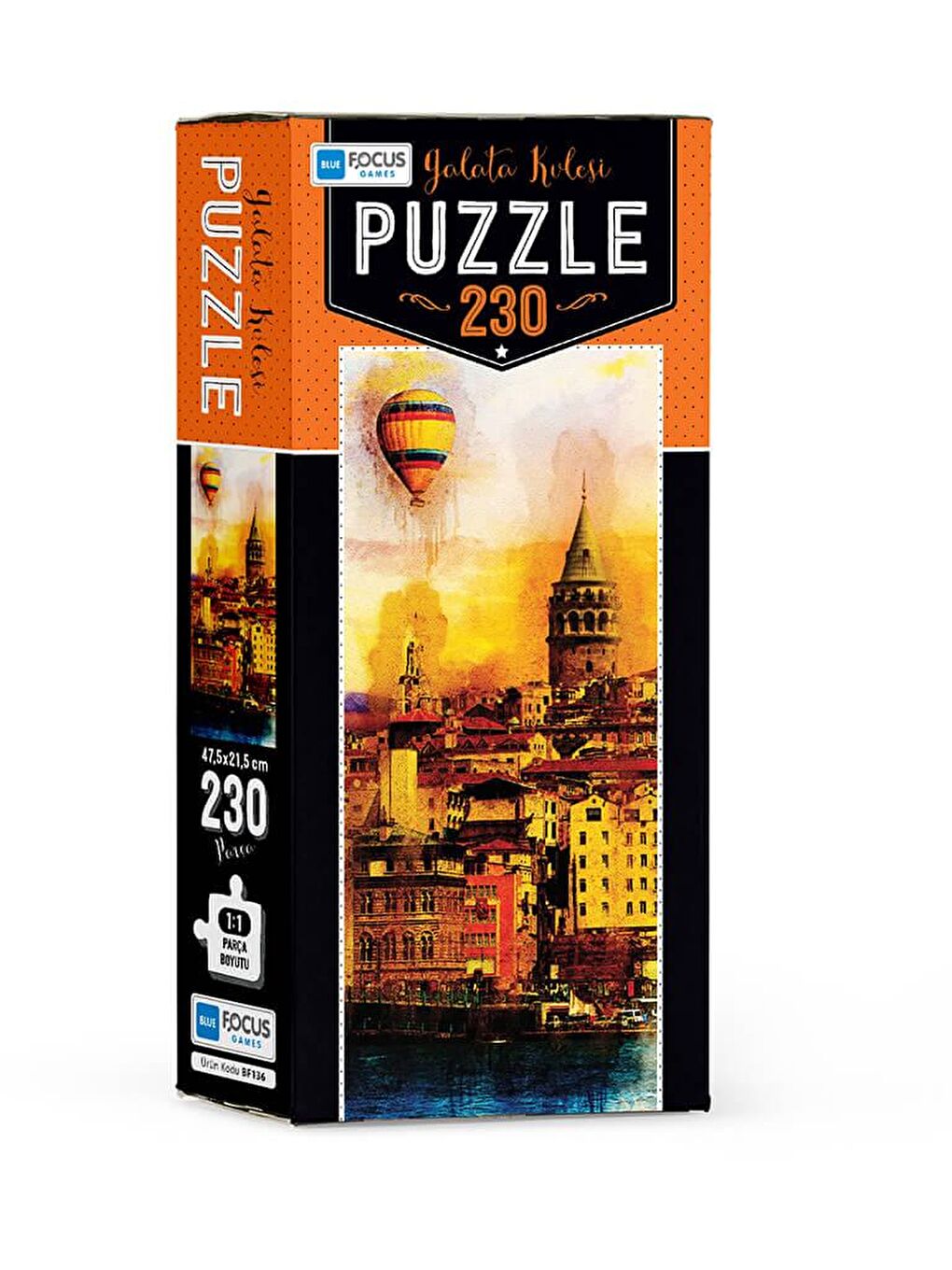 Blue Focus Karışık 230 Parça Puzzle - Galata Kulesi - 1