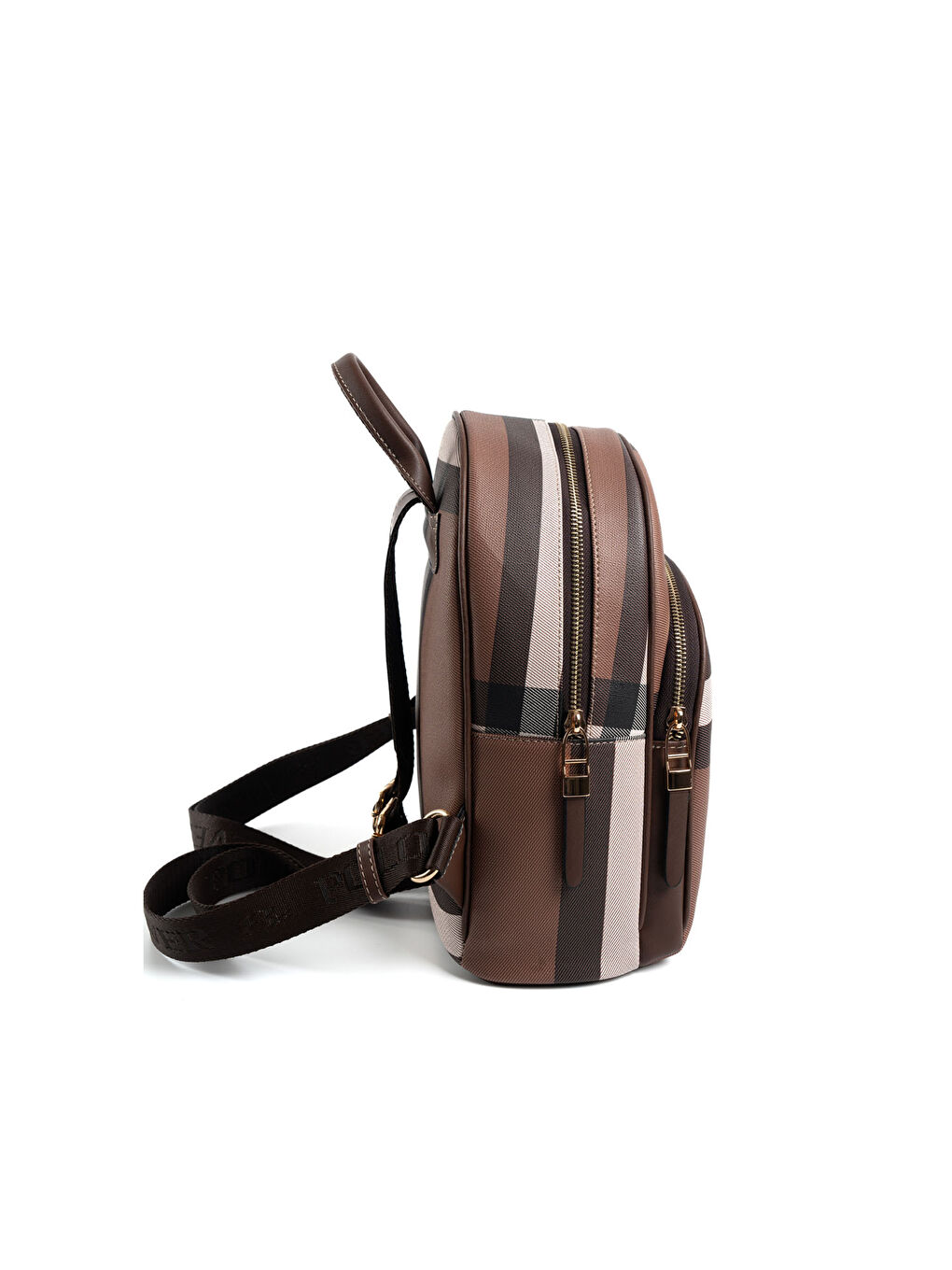 Kahverengi Kadın 1062-47402 SILVER POLO SIRT ÇANTASI MK85 KOYU KAHVE-MAT KAHVE-2