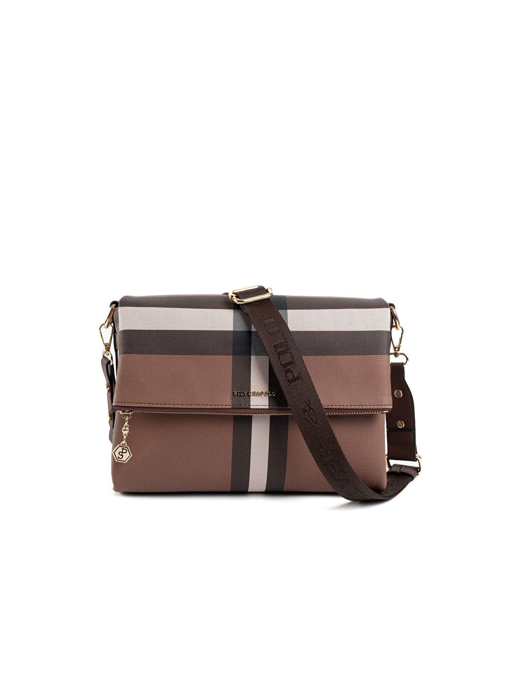 Kahverengi Kadın Çapraz Çanta 963-47361 SILVER POLO ÇAPRAZ BAYAN ÇANTASI MK85 KOYU KAHVE-MAT KAHVE-4