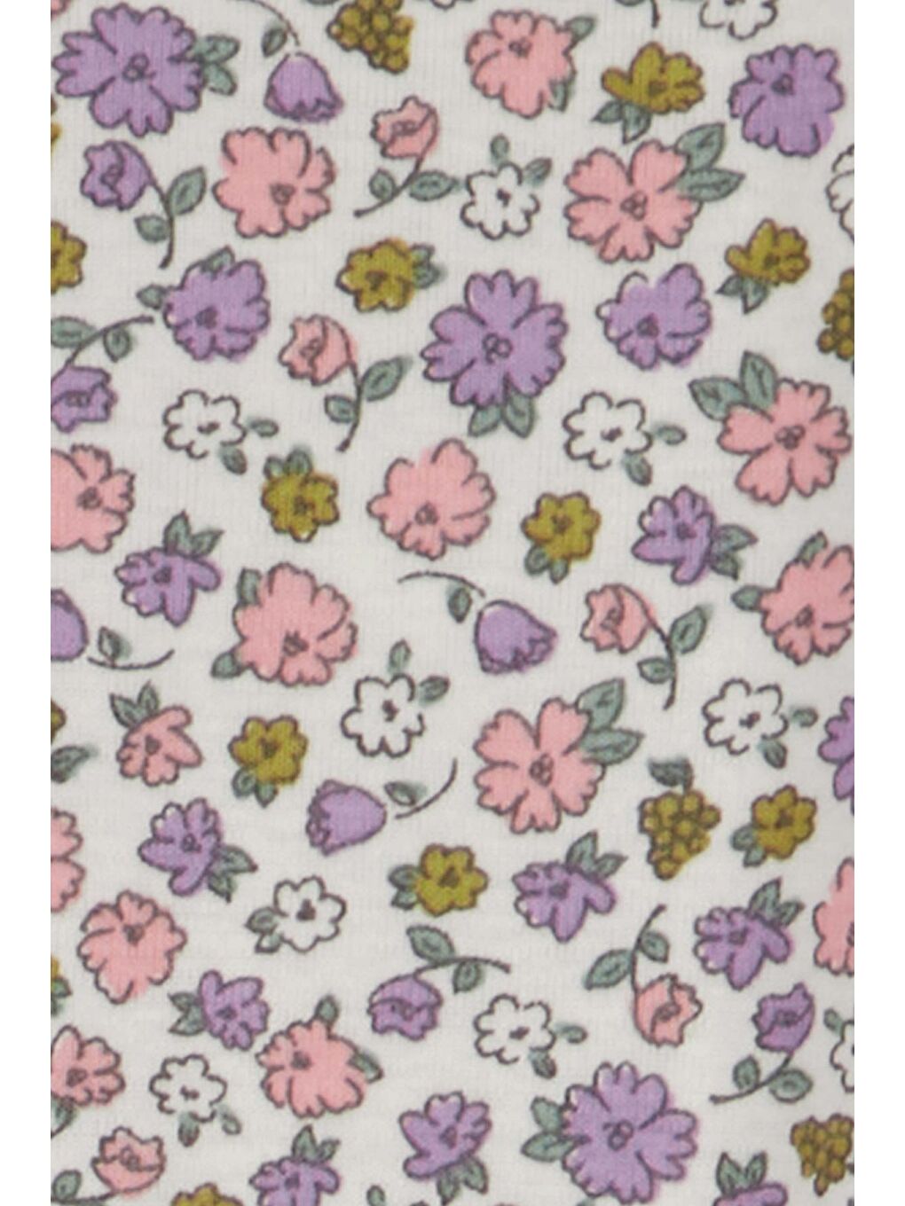 Karışık Kız Bebek Uzun Kollu Body Set 4'lü Paket-1