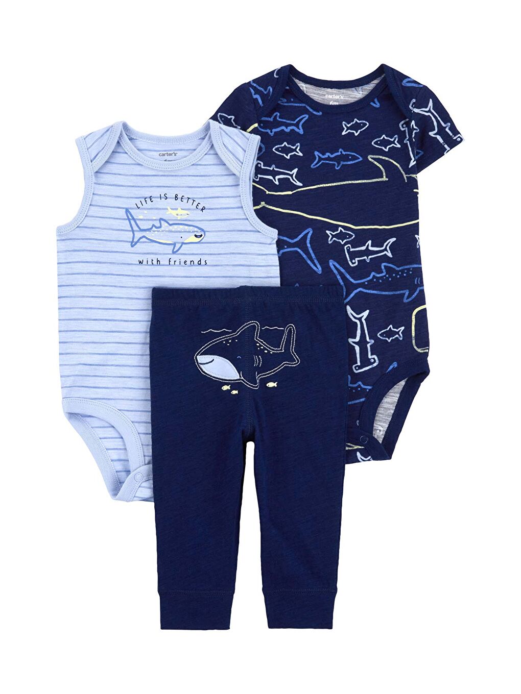 Karışık Erkek Bebek 3Lü Set