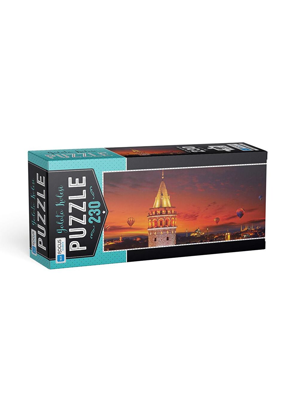 Blue Focus Karışık 230 Parça Puzzle - Galata Kulesi - 1