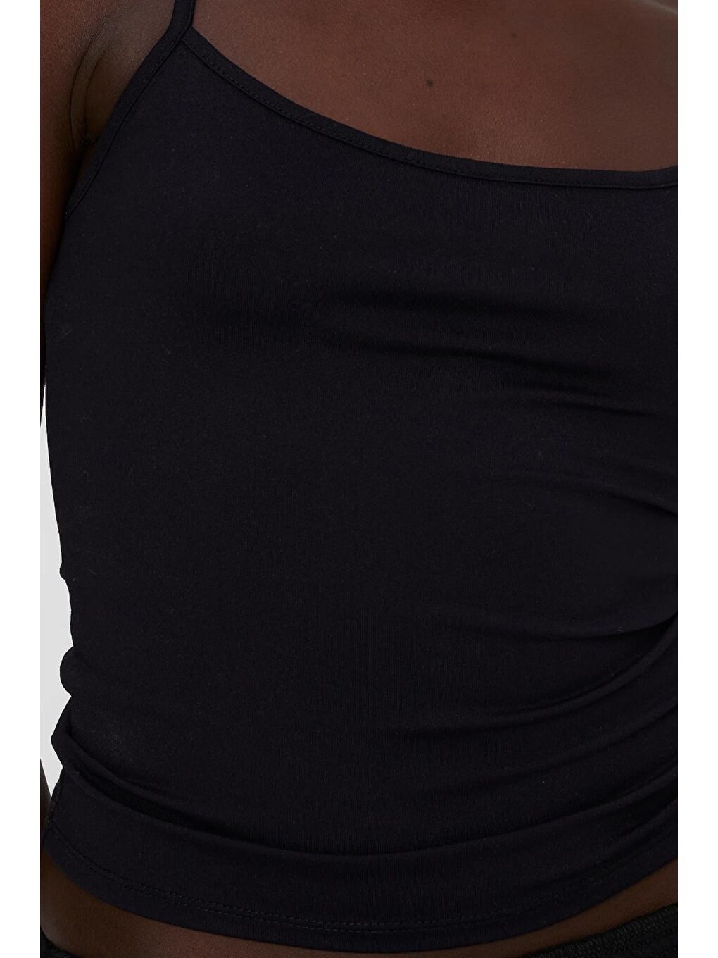 Siyah Askılı Basic Kadın Atlet Mg2094-2