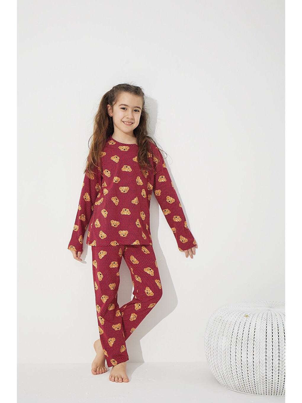 Karışık Pamuklu Pijama Takım 7586-2