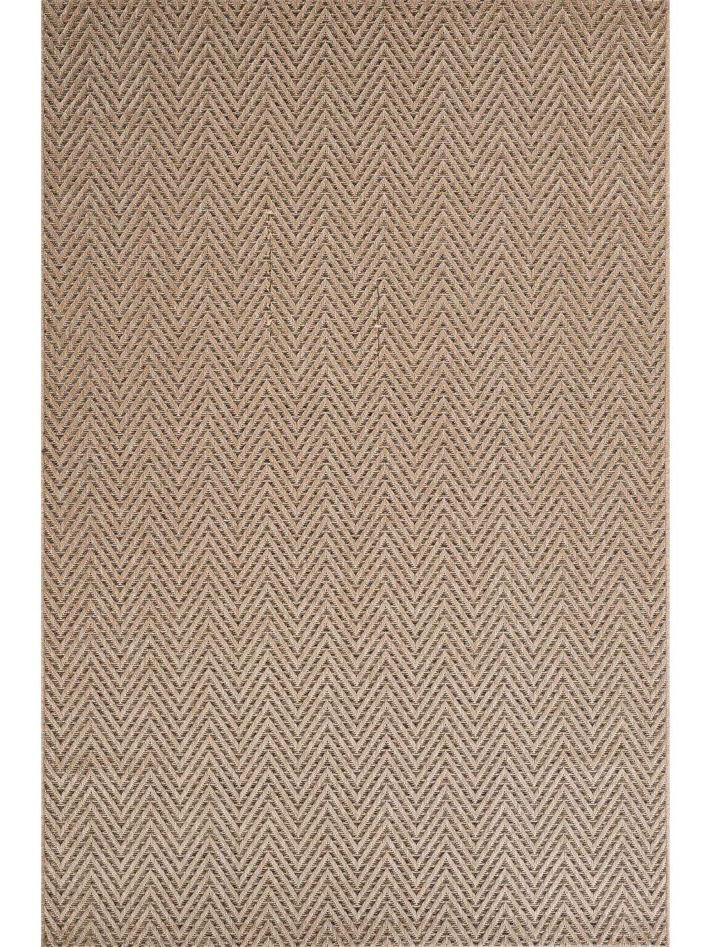 Sisaluna 4441 Bej Jüt Tabanlı Modern Dokuma Kilim Sisal Hasır Halı-200x290-4