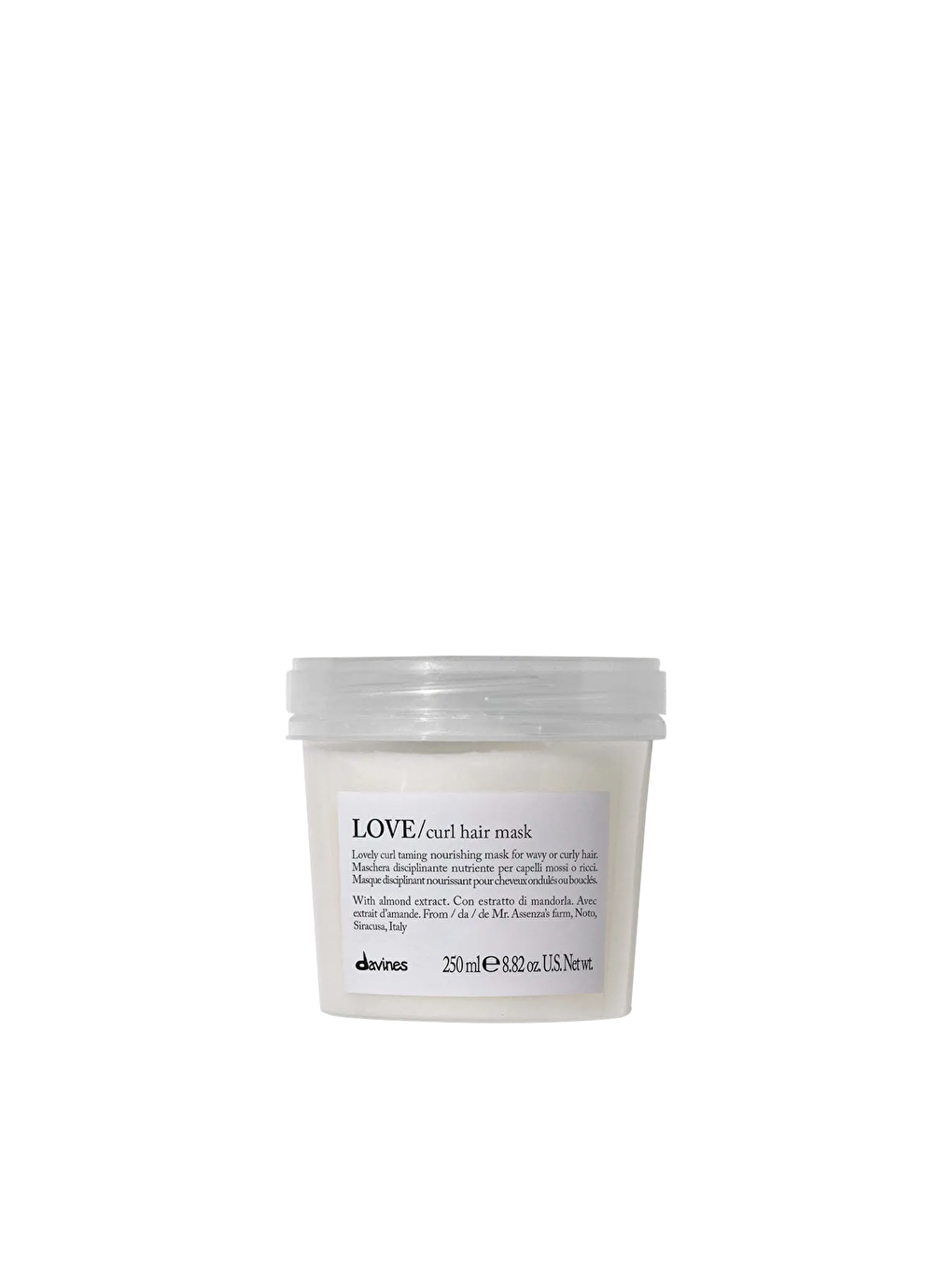 Davines Renksiz Love Curl Hair Mask 250 ml