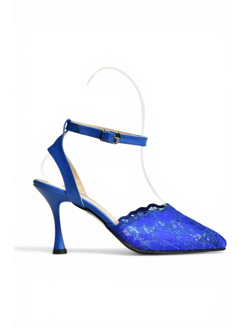 Saks Mavi Kadın Topuklu Ayakkabı Y752044206-3
