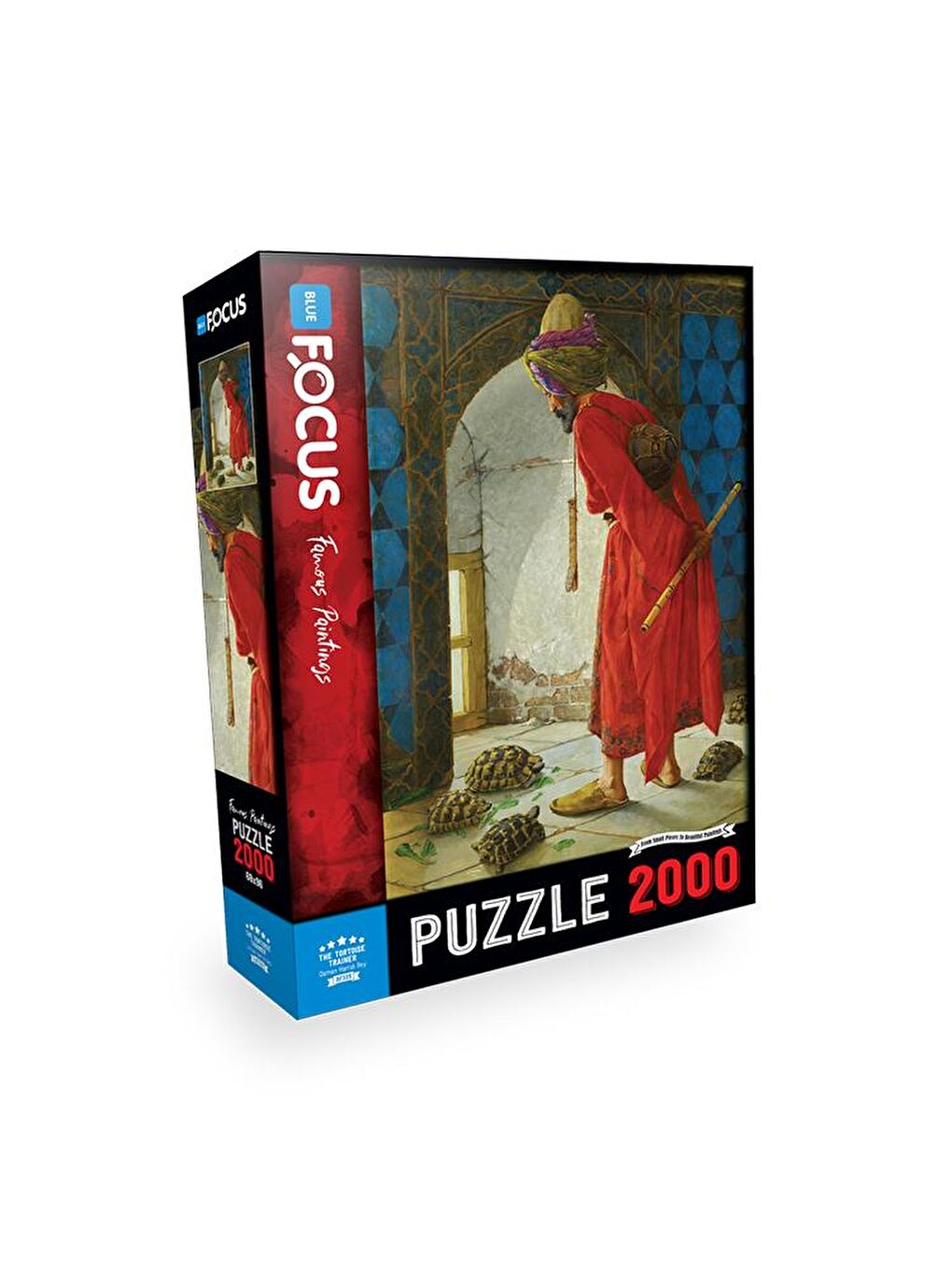 Blue Focus Karışık 2000 Parça Puzzle - Kaplumbağa Terbiyecisi (The Tortoise Trainer) - 1