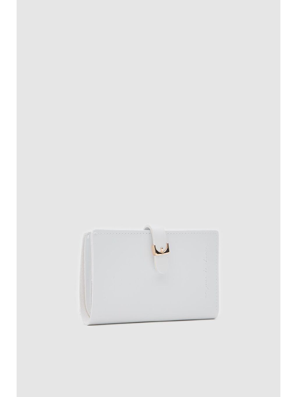 Mua Kilitli Cüzdan  Beyaz-1