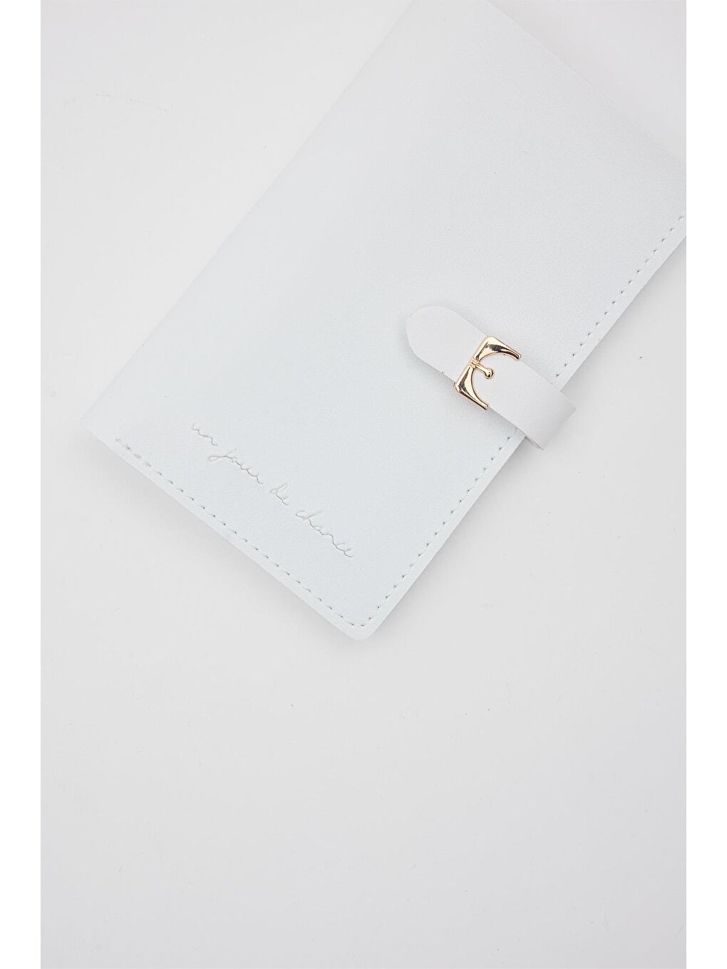 Mua Kilitli Cüzdan  Beyaz-2