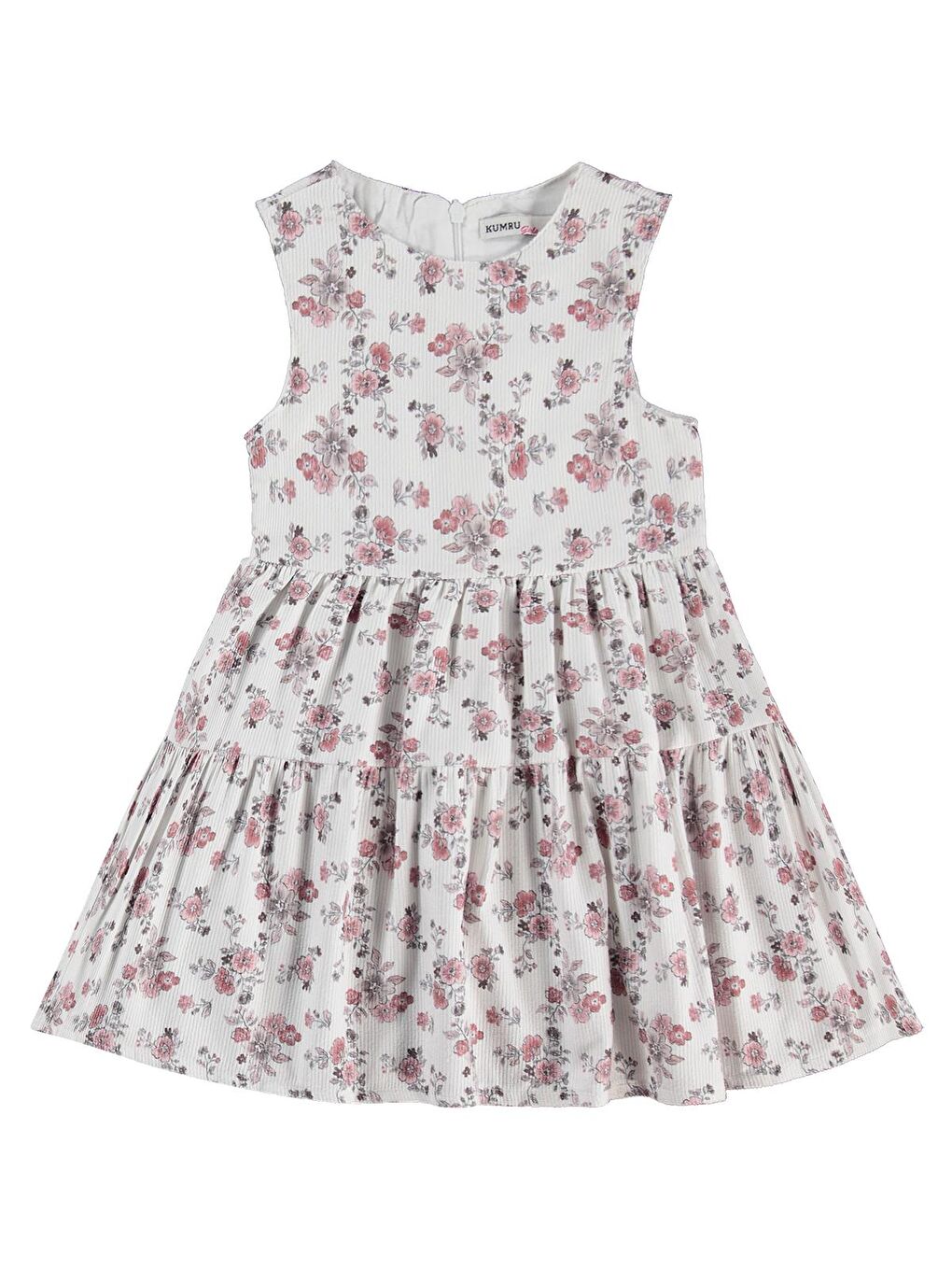 Civil Girls Ceketli Çiçekli 2 Li 2-5 Yaş Elbise - Pembe 2-3 Yaş-1