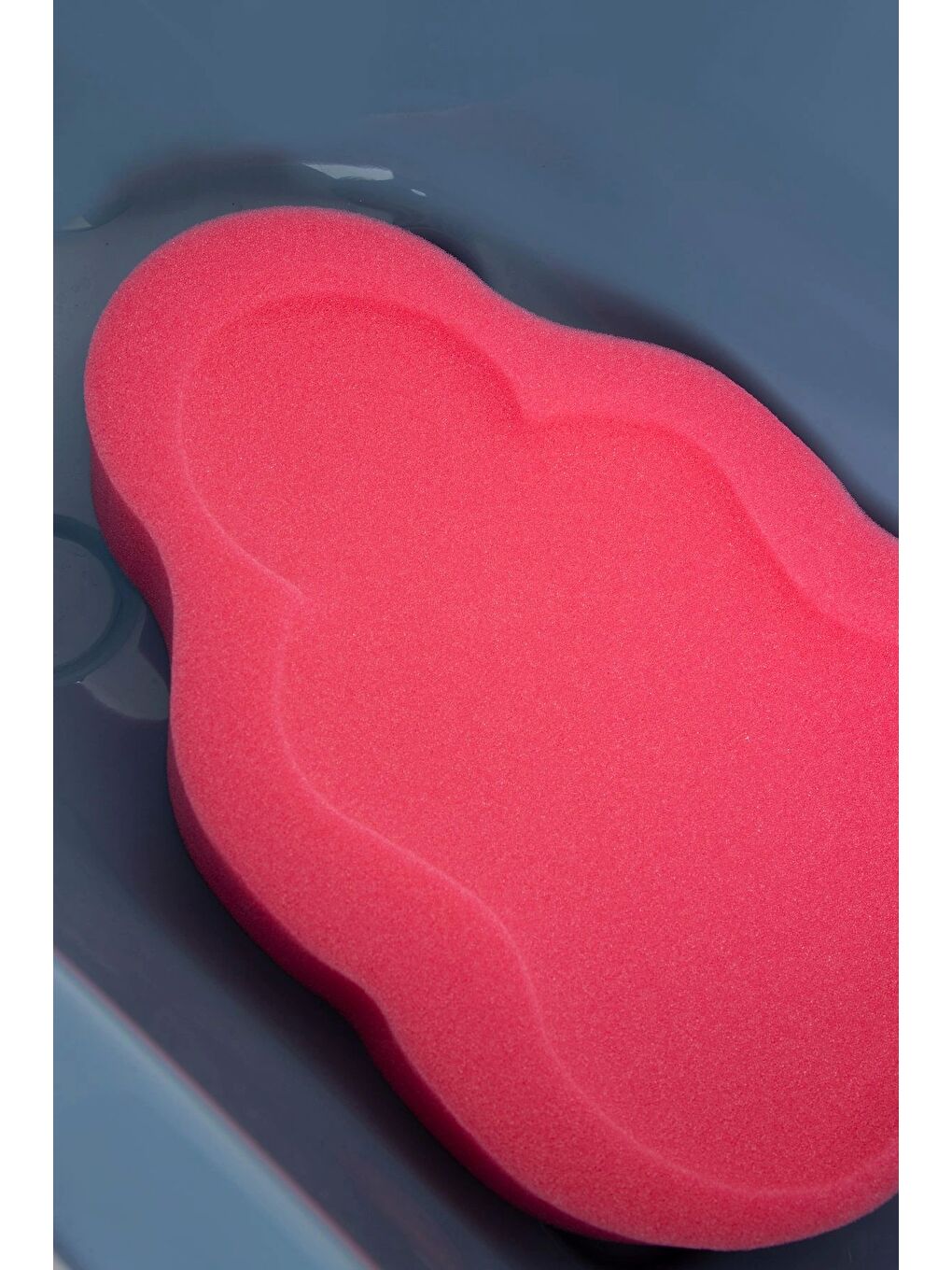 Küvet Süngeri Banyo Süngeri Kırmızı-1