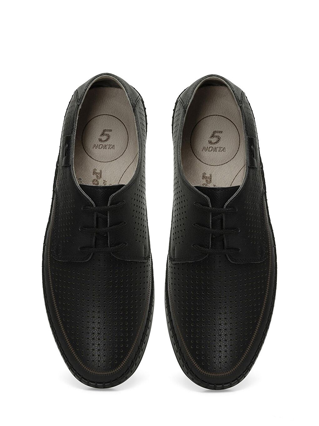 107239.M 4FX Siyah Erkek Rahat Ayakkabı-3