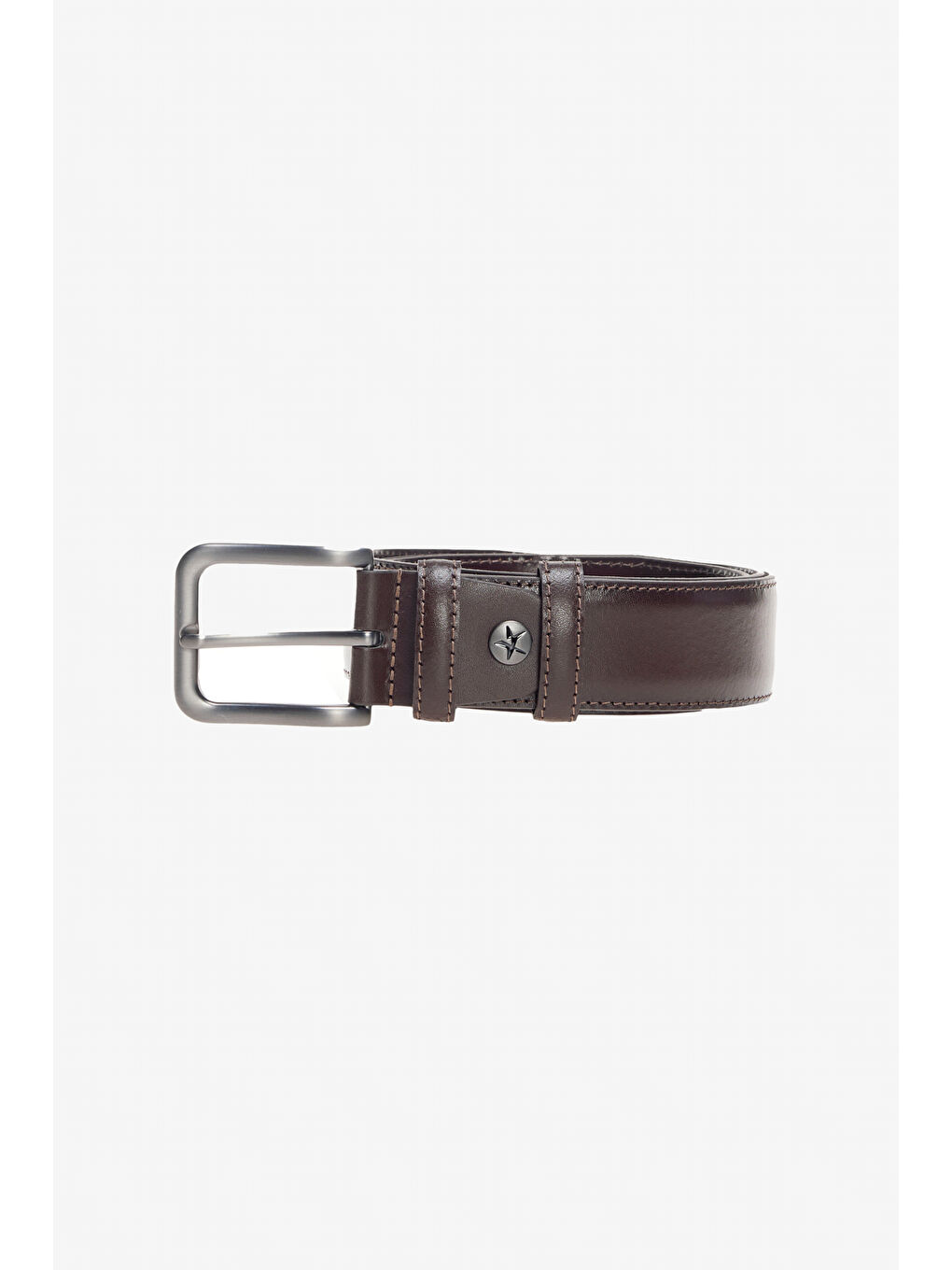 Erkek Kahverengi %100 Deri Klasik Kemer