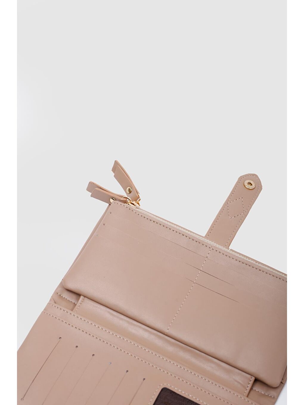 Mary Portföy Cüzdan Bej-1