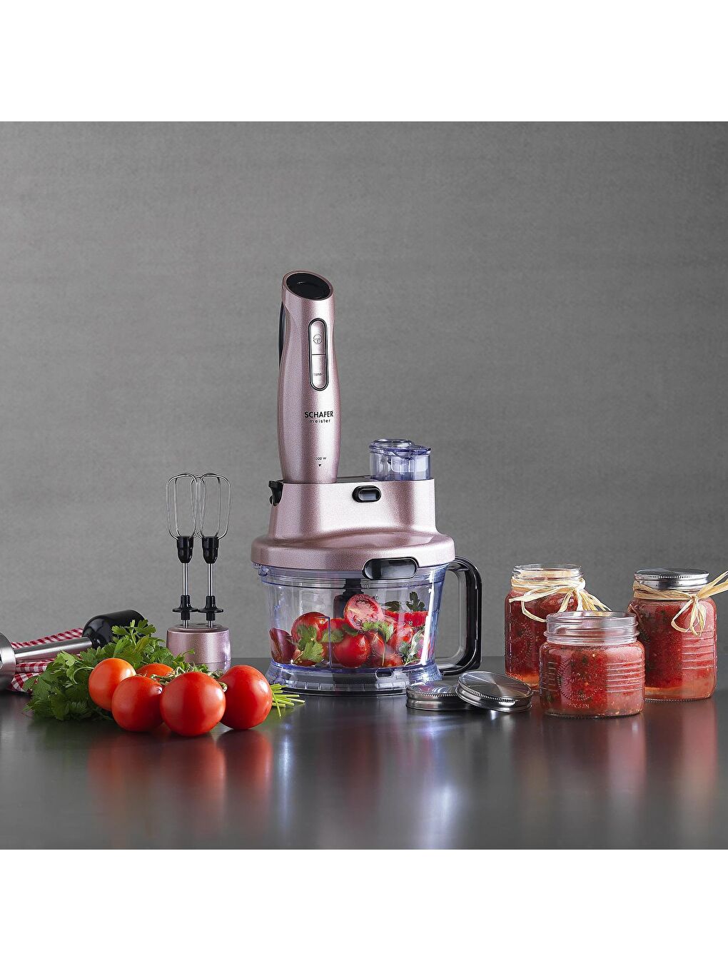 SCHAFER Meister Multi Blender Set-Rosegold