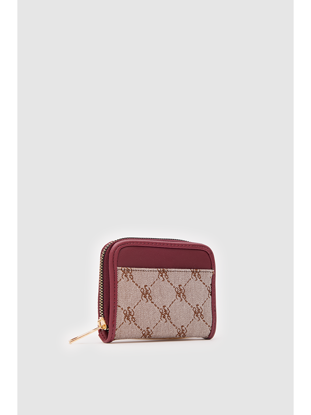 Bert Desenli Cüzdan  Bordo-5