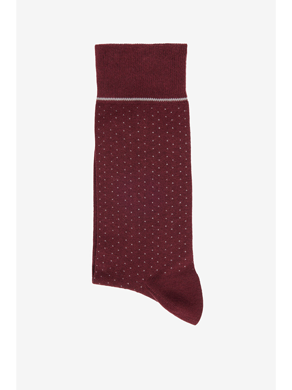 Erkek Bordo-Gri Desenli Bambulu Yılbaşı Temalı Yılbaşı Temalı Soket Çorap