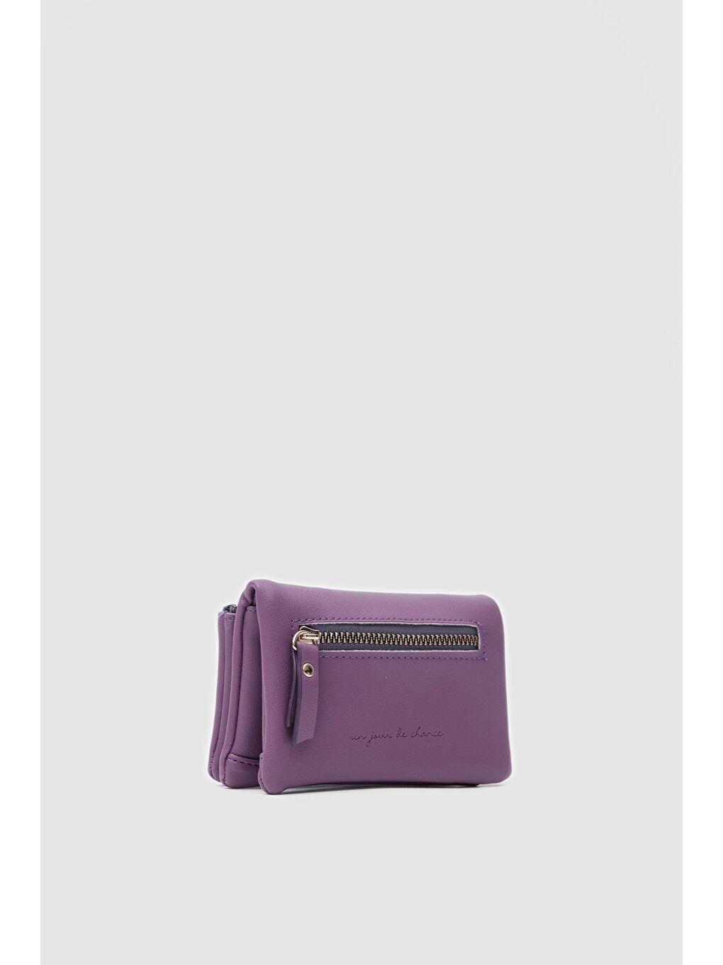 Rodi Fermuarlı Cüzdan Mor-1