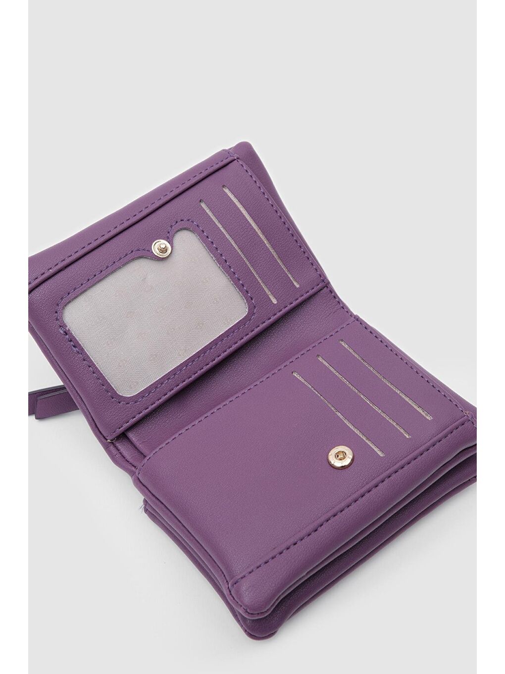 Rodi Fermuarlı Cüzdan Mor-3