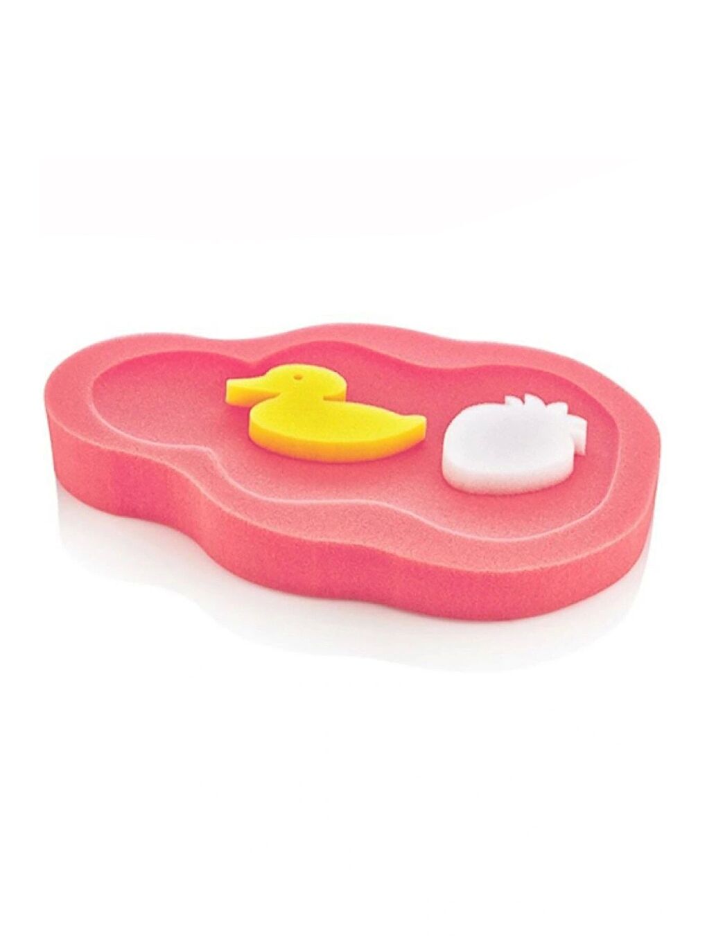 Küvet Süngeri Banyo Süngeri Kırmızı-5