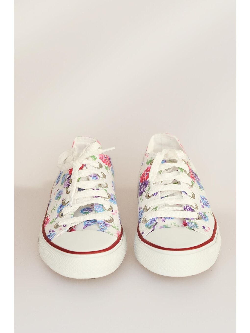 Karışık Rahat Taban Keten Kadın Sneaker 10-3232-22UCvers-5