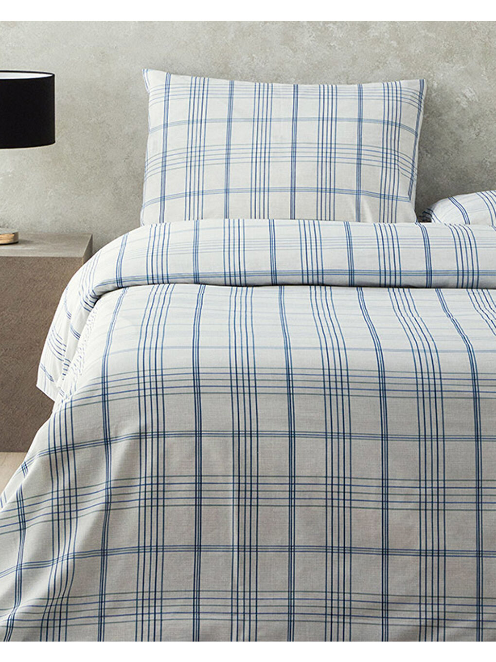 Balmoral Kolay Ütülenir Çift Kişilik Nevresim Seti Mavi