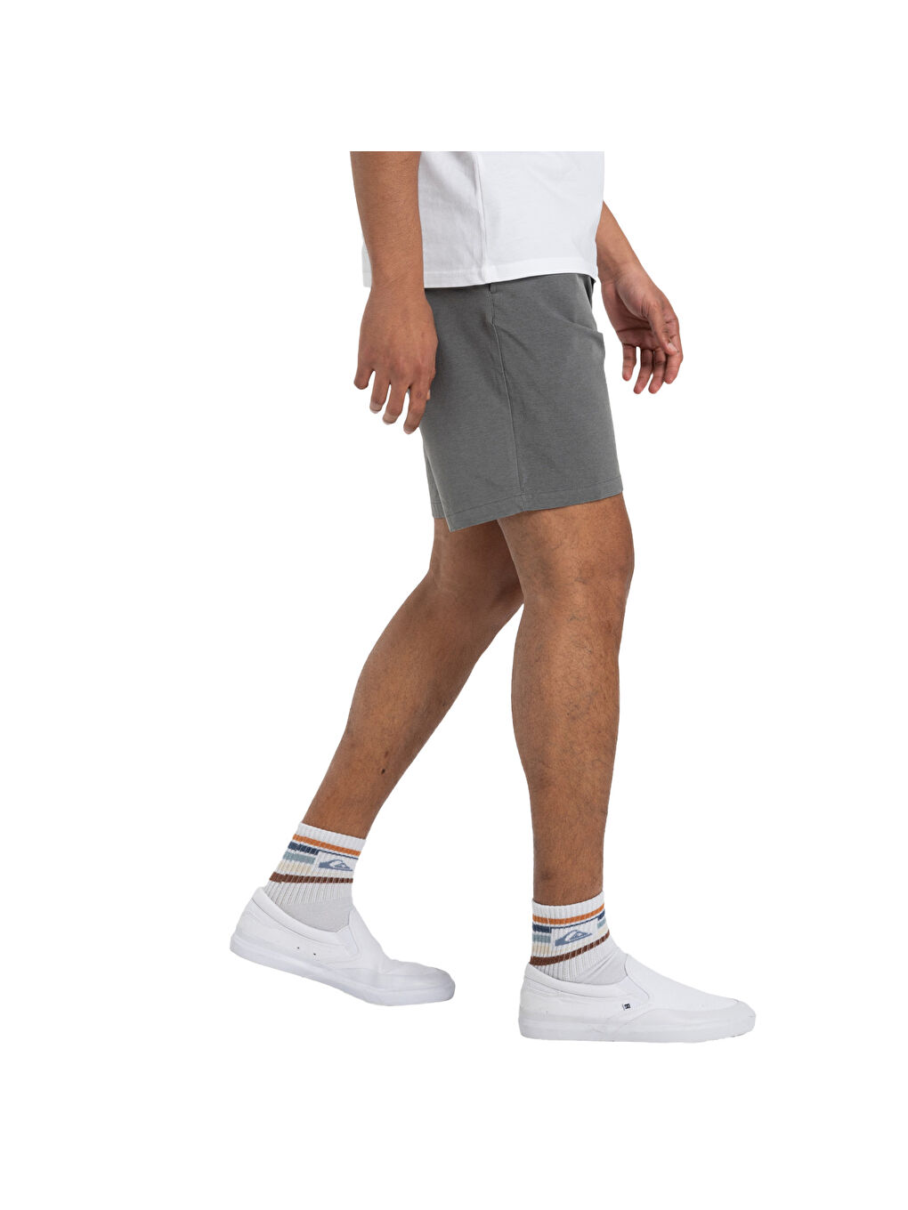 Gri Union Heather Amph 19 Erkek Siyah Walkshort-1
