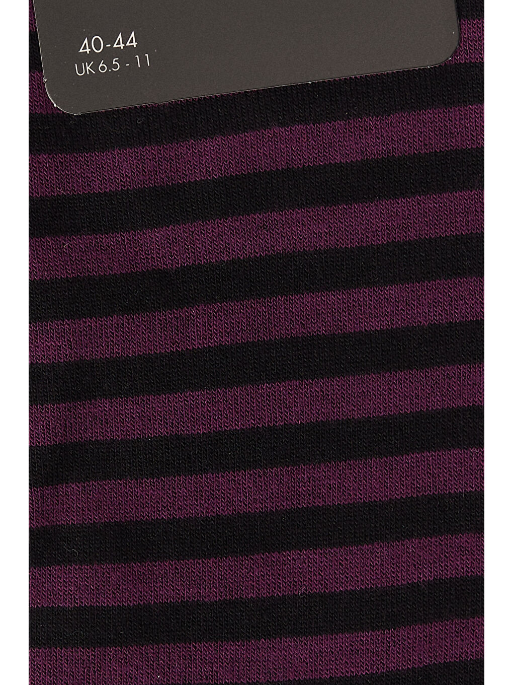 Erkek Siyah-Bordo Desenli Bambulu Soket Çorap-1