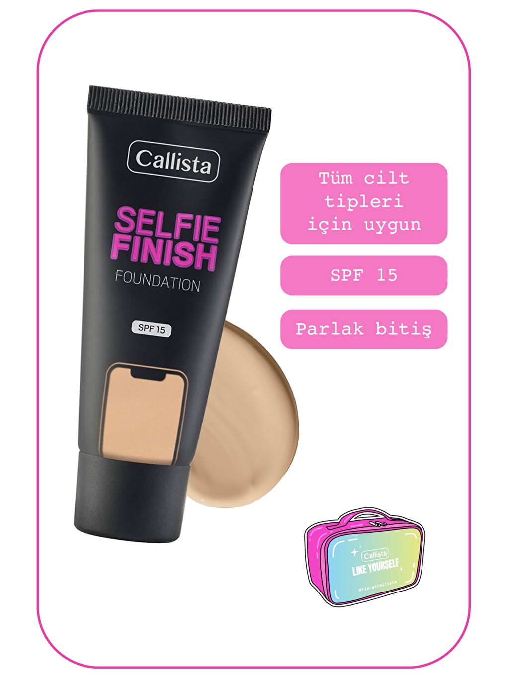 Selfie Finish Fondöten 121 Nude Bej-3