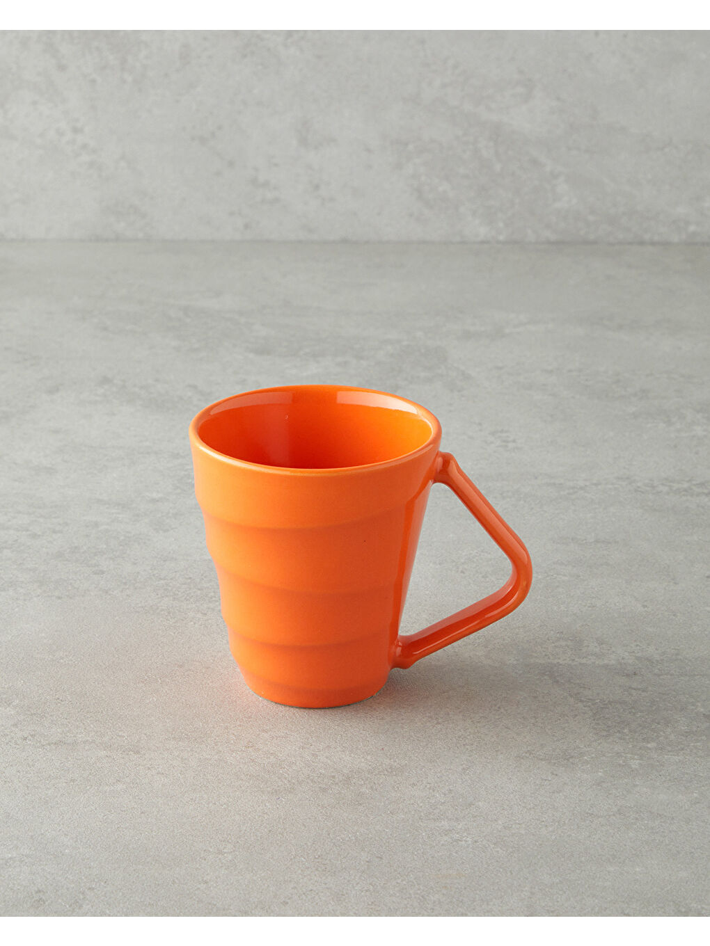 Twisty Seramik Kupa 255 ml Turuncu-1
