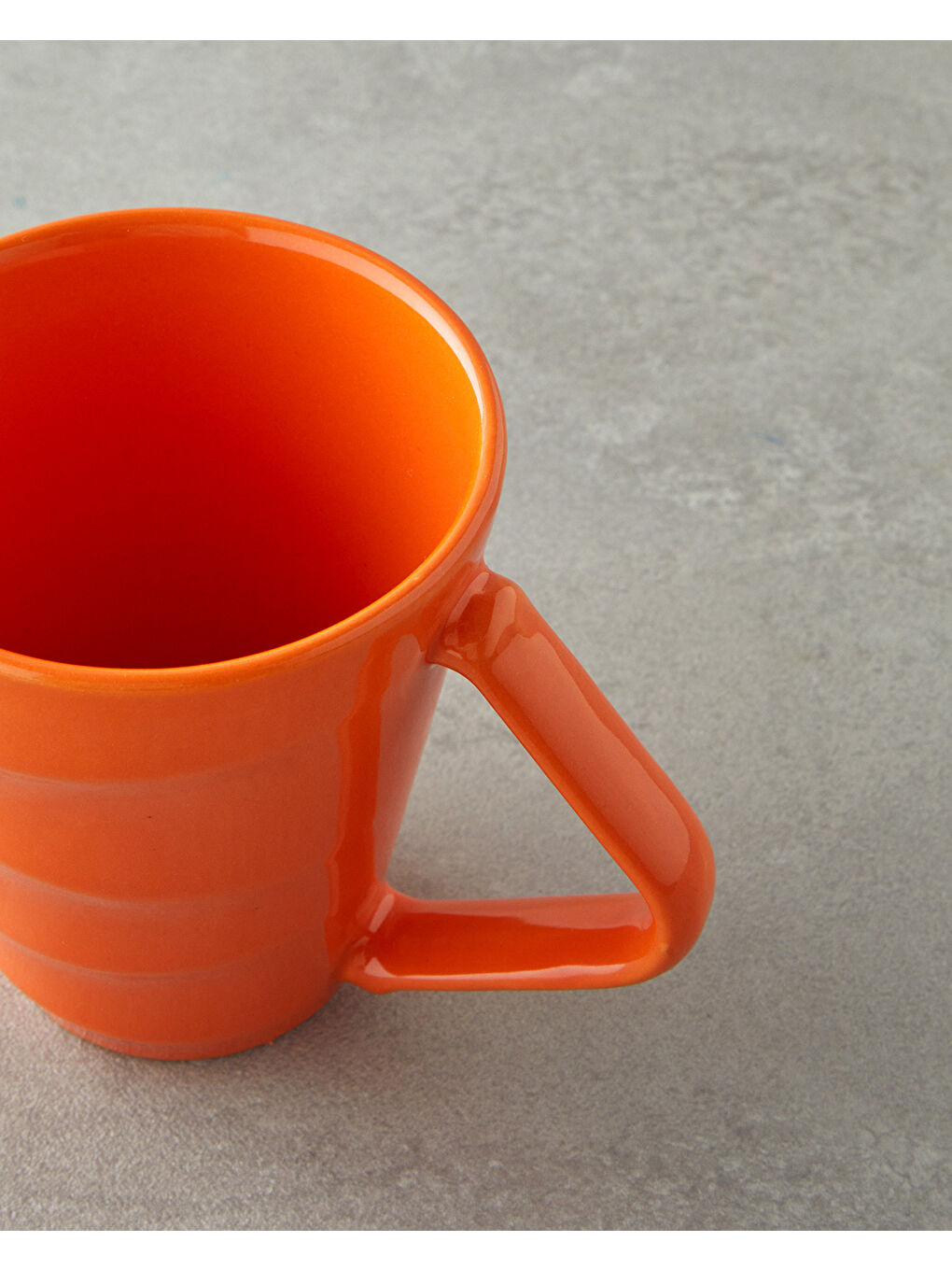 Twisty Seramik Kupa 255 ml Turuncu-2