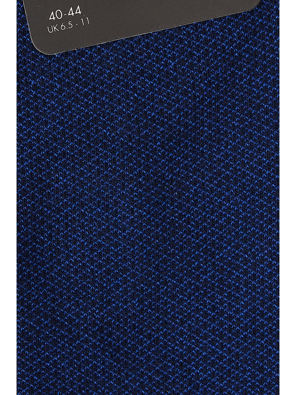 Erkek Lacivert-Mavi Desenli Pamuklu Soket Çorap-1