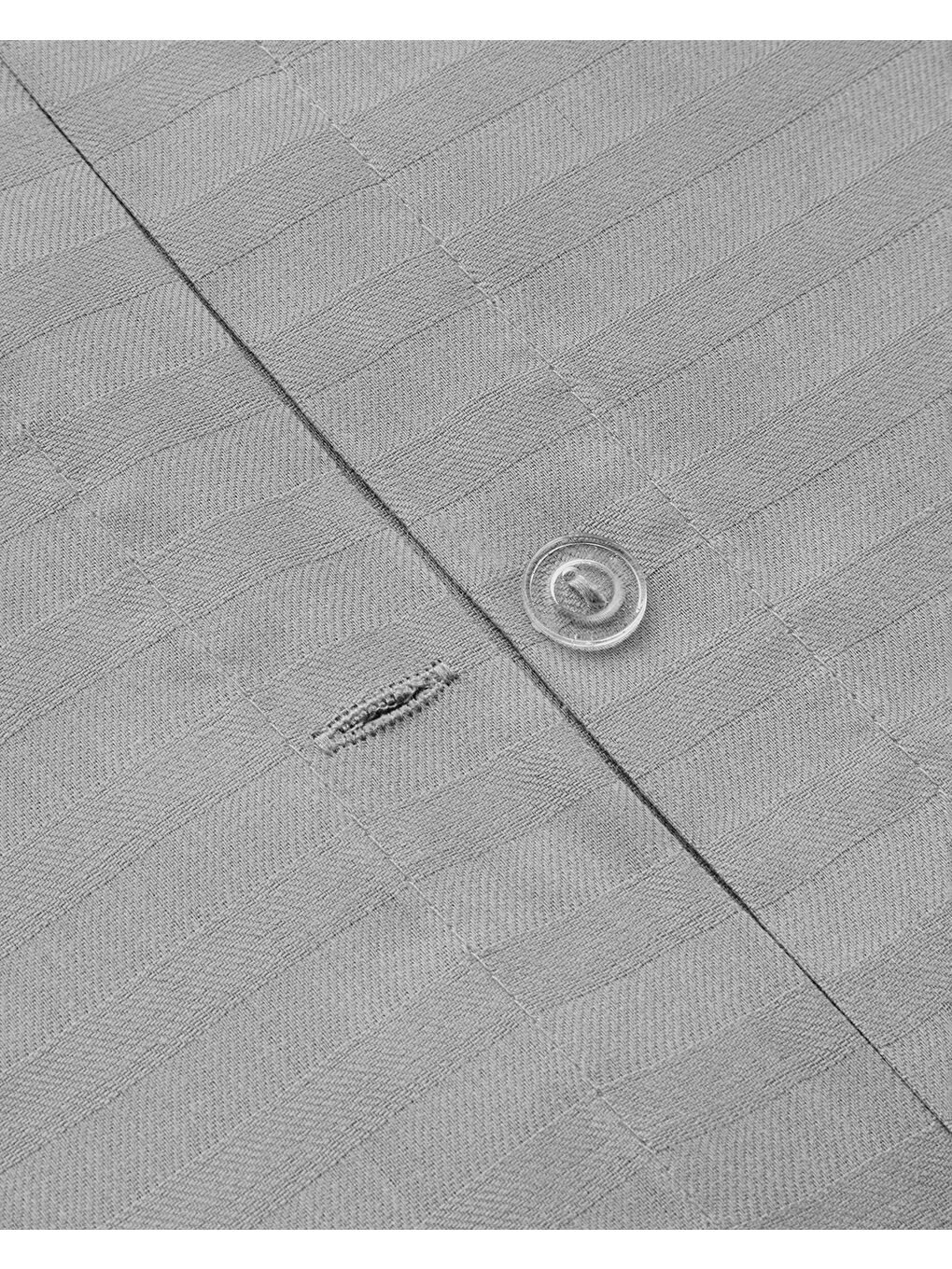 Crystal İpeksi Twill King Size Nevresim Takımı Gri-5