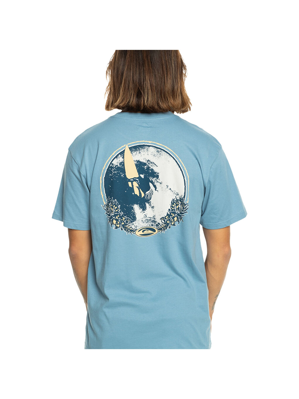 Tc Snap Erkek Mavi Tişört-3