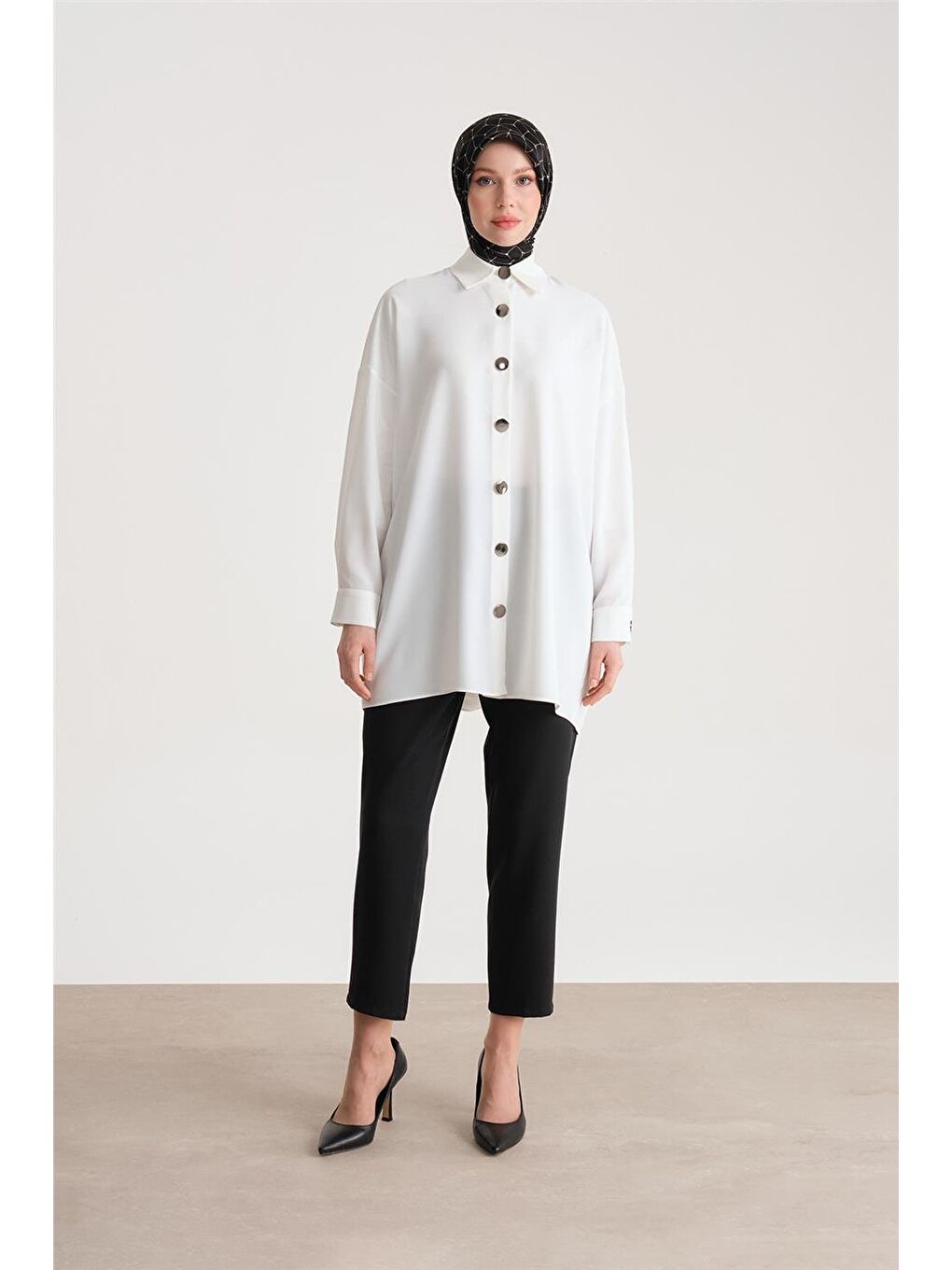 Beyaz Gömlek 24Y3000 Ekru-1