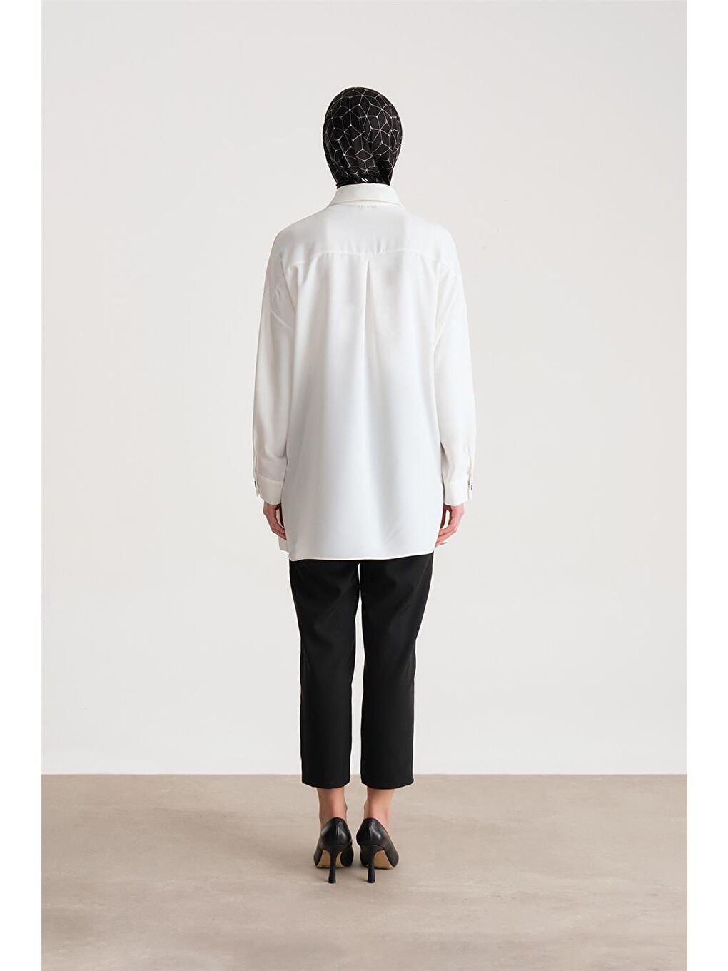 Beyaz Gömlek 24Y3000 Ekru-5