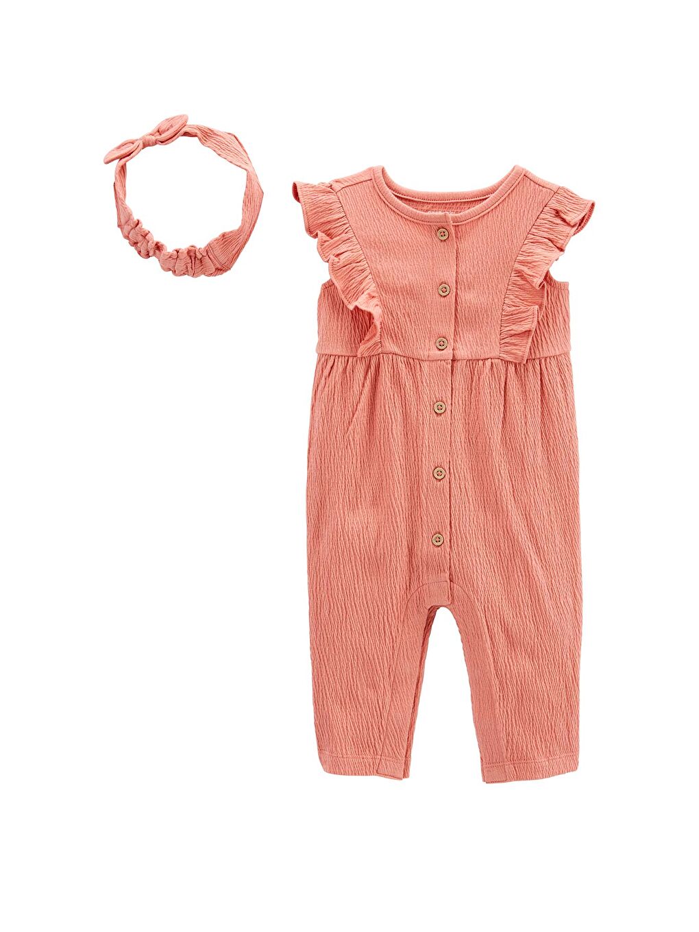 Karışık Kız Bebek Tulumlu Set