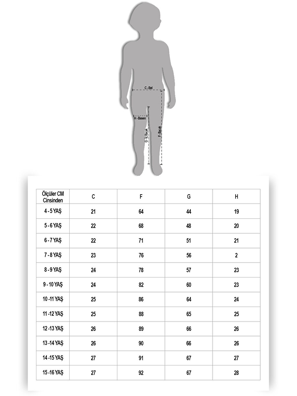 Açık Gri Garnili Geniş Paça Kız Çocuk Beli Lastikli Eşofman Altı 20632-2