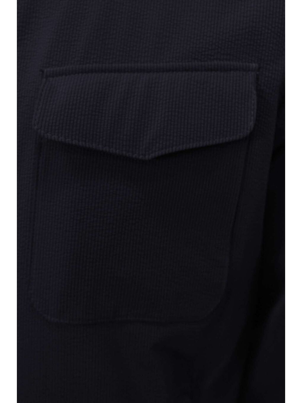 Lacivert Kapüşonlu Erkek Mont – Modern Kesim-1