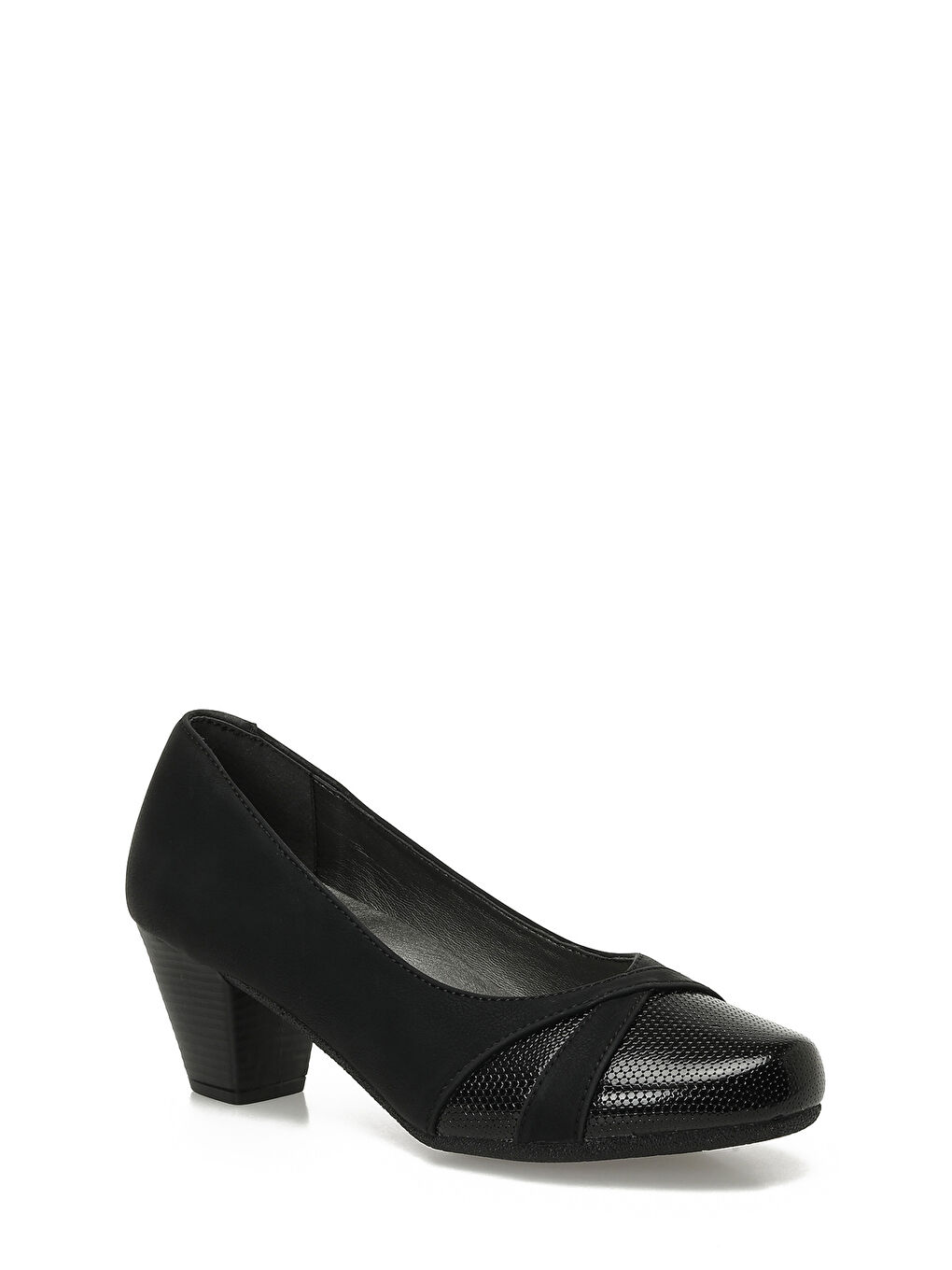 162989.SZ5PR Siyah Kadın Topuklu Ayakkabı-1